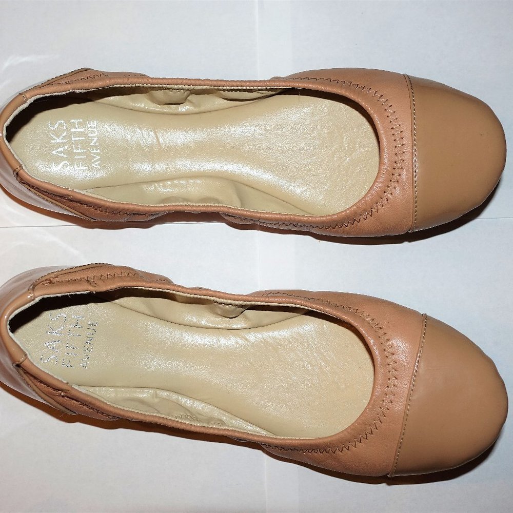 Tan Ballet Flat Gem